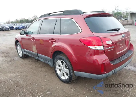 2013 Subaru Outback 2.5I Premium from USA, damaged, VIN 4S4BRBCC8D3245337